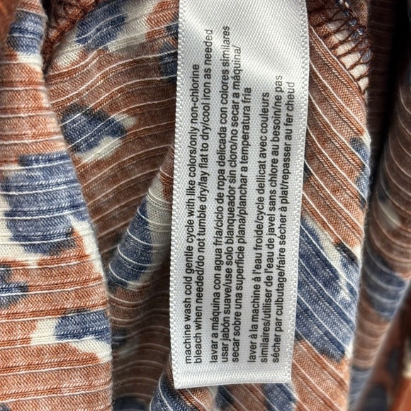 NWT Eloquii Elements Leopard Big Cat Stretchy Dress 22/24 Brown Long Sleeveve - Picture 5 of 8